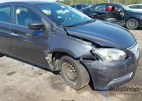 2014 Nissan Sentra Fe+ S/Fe+ Sv/S/Sl/Sr/Sv z USA, uszkodzony, nr VIN 1N4AB7AP6EN852596